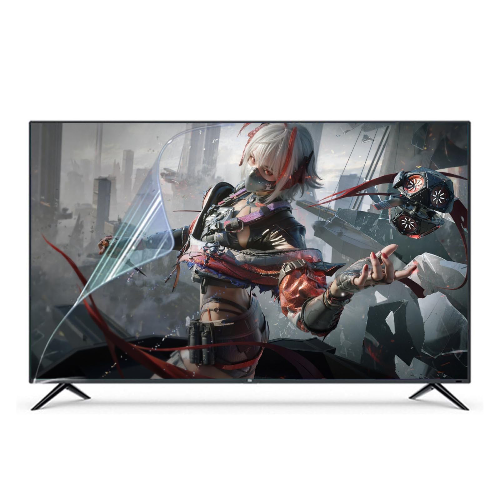 Protection écran TV haute clarté 48 pouces de qualité optique supérieure anti-rayures