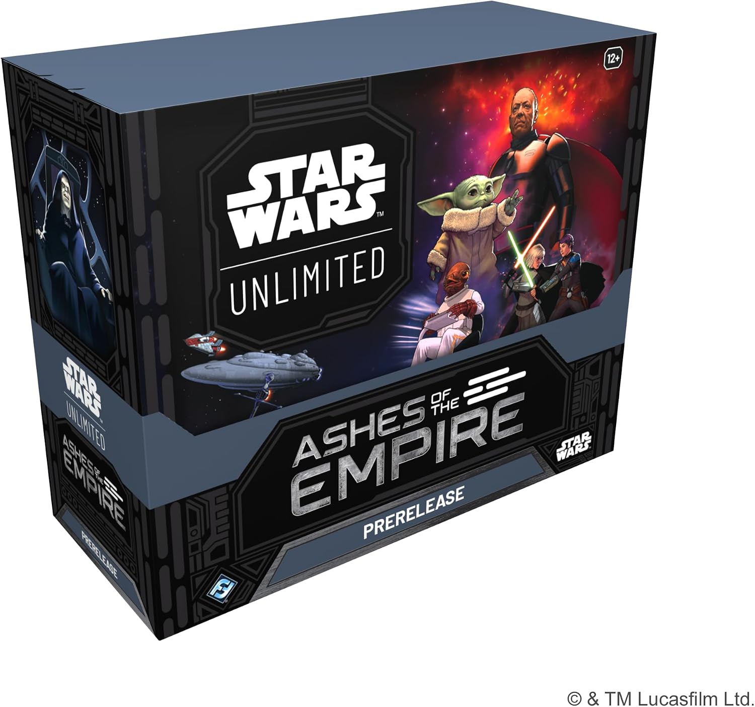 Star Wars: Unlimited Ashes of the Empire Prerelease Box | 6 Booster Packs, Exclusive Promo Cards, Battle of Endor TCG Tournament Kit and More, Ages 12+, 2+ Players, 30 Min Playtime
