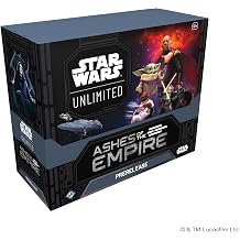 Star Wars Unlimited Ashes of the Empire Prerelease Box | 6 Booster Packs, Exclusive Promo Cards, Battle of Endor TCG Tournament Kit and More, Ages 12+, 2+ Players, 30 Min Playtime