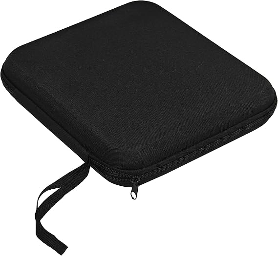 MONODEAL Portable CD Player Bag, CD Carrying Case, Suitable for MD401 Player, Black