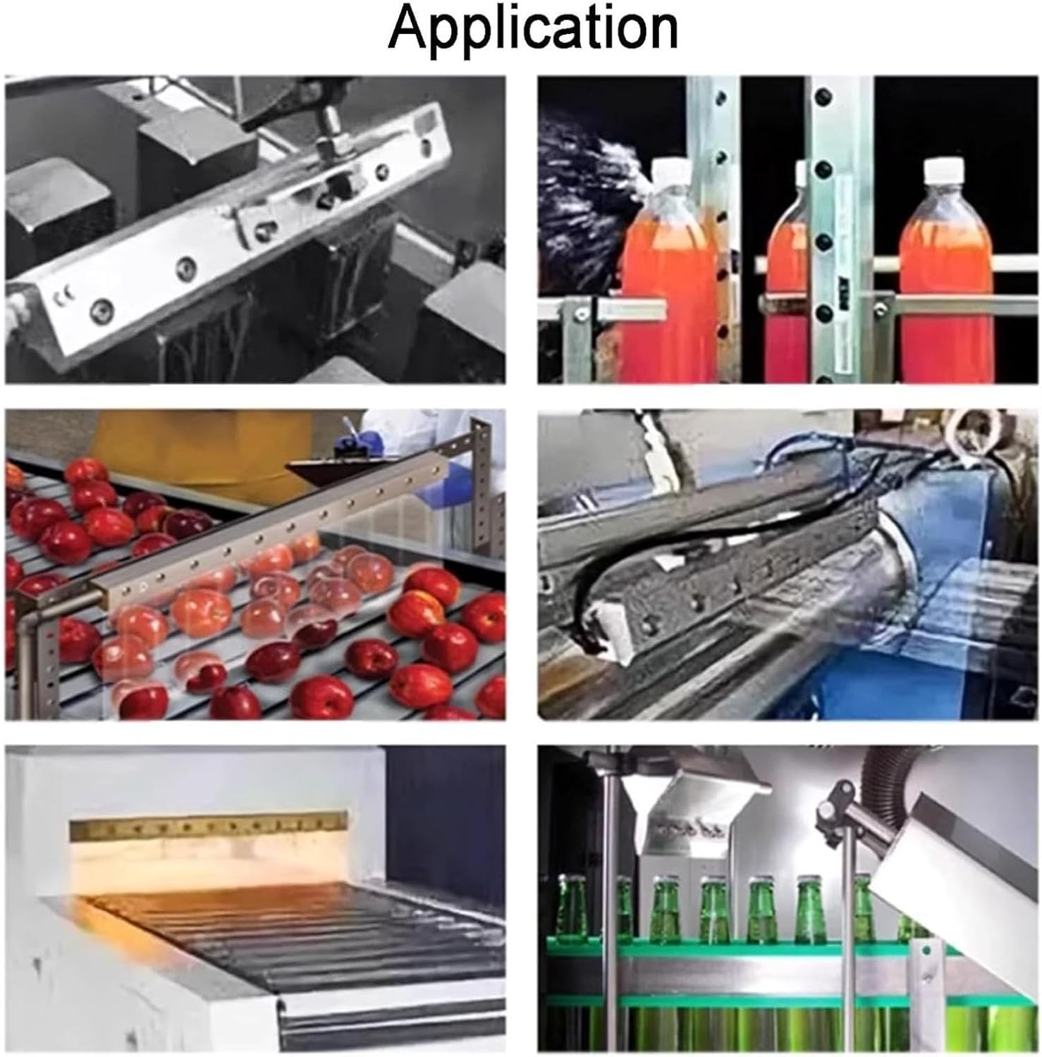 Air Compressor Air Knife with Gas Nozzle, Air Knife Blower,1/4 Internal Thread, Aluminum Alloy Air Blade, for Industrial Production Line, Use with Air Compressor