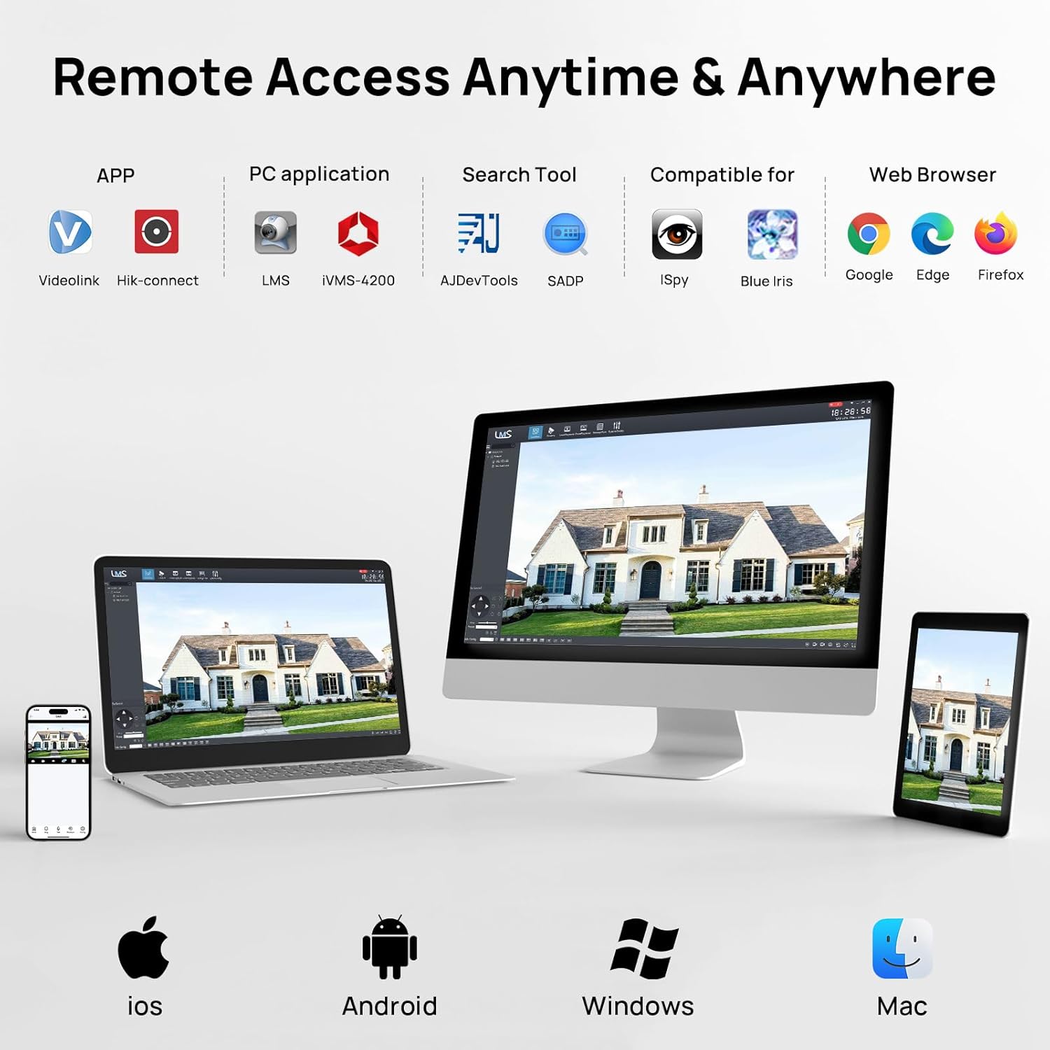 Remote Access for VIKVIZ IP Camera