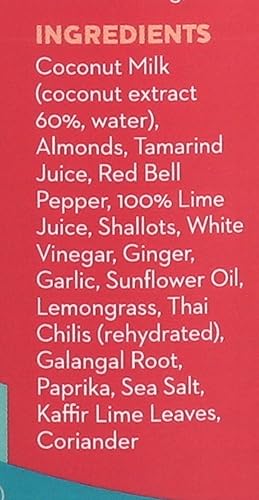 Miniatura 3 de YAI'S THAI, Salsa, almendra tailandesa, 12 onzas (paquete de 6), (sin gluten, baja en sodio vegana)