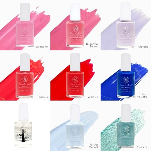 Miniatura 8 de Honeybee Gardens Esmalte de uñas a base de agua ecológico, inodoro y vibrante  Transparente, 0.5 fl oz