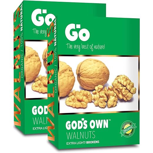 Go Kashmiri Extra Light Walnuts Kernels 500g