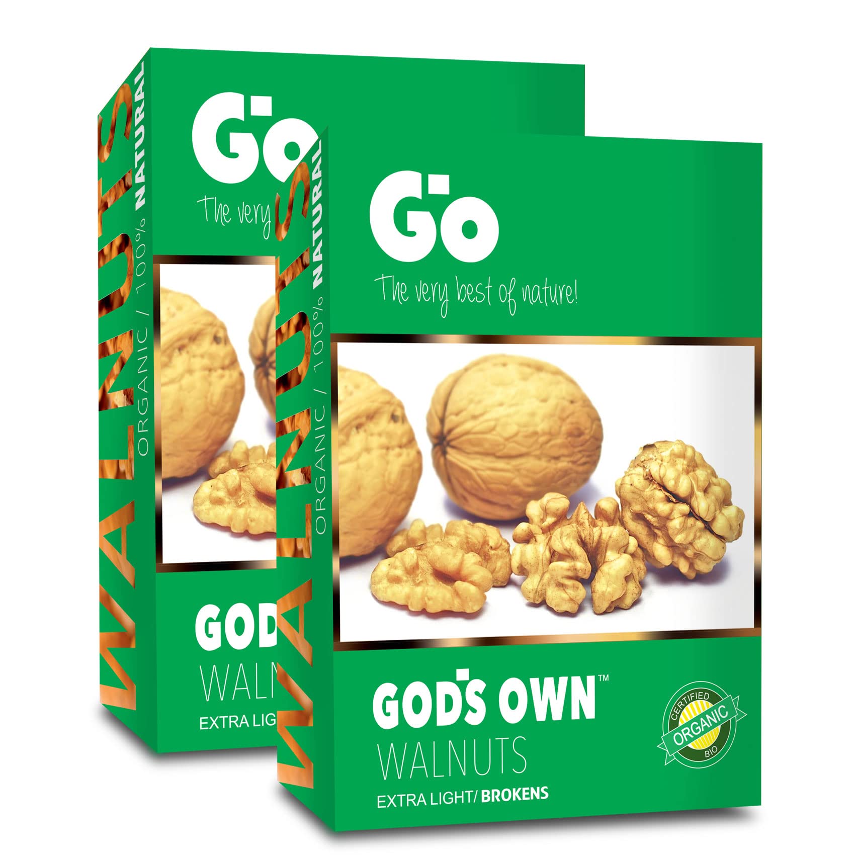 Go Kashmiri Extra Light Broken Walnuts Kernels (Without Shell) 500g, Pack of 2 | Walnuts Dry Fruits | Organic Walnuts | Kashmiri Walnuts Kernels for Snacking & Baking (B0BH4GB5R3) Amazon Price History, Amazon Price Tracker