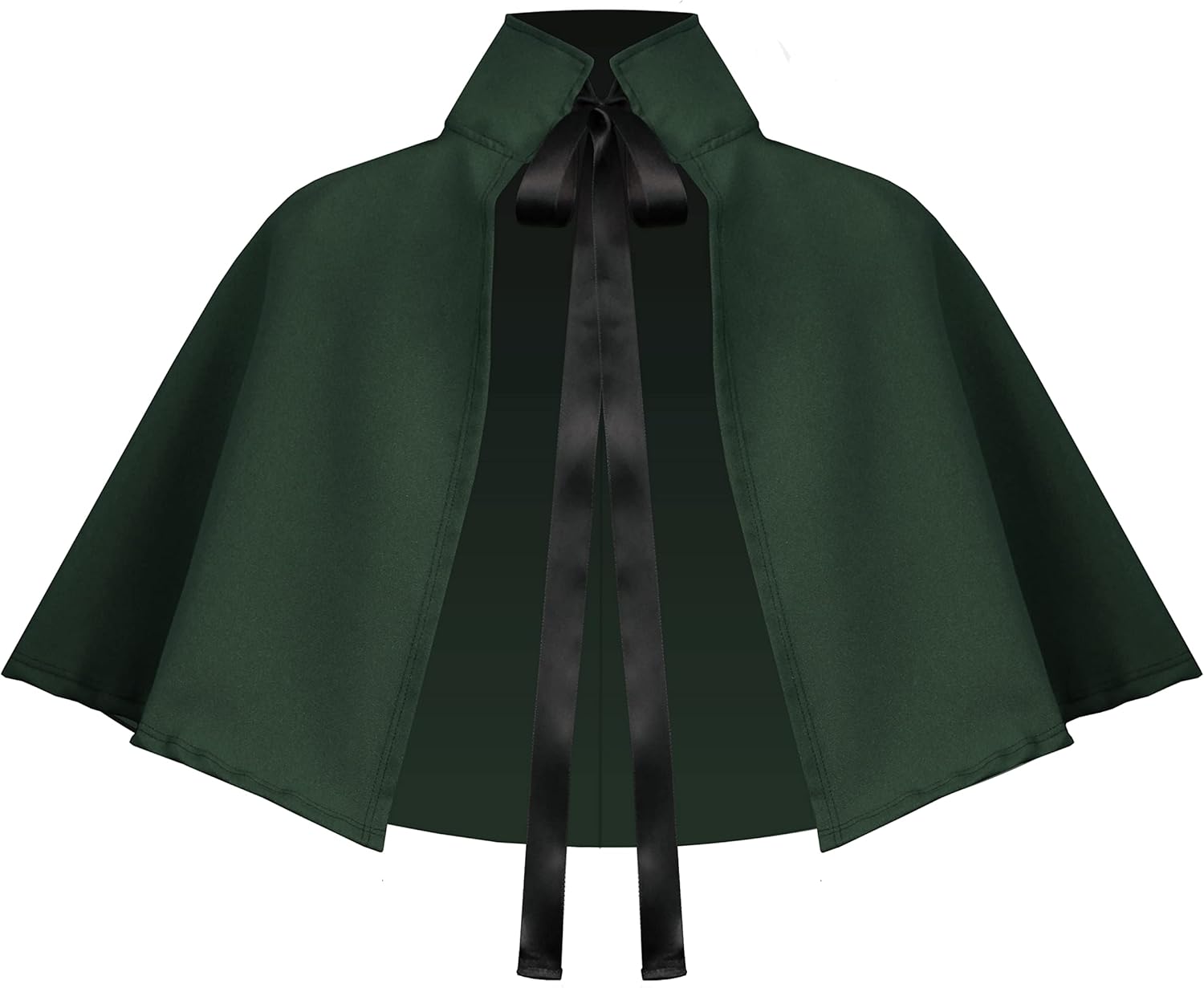 Victorian Gothic Renaissance Medieval Lolita Steampunk Collar Capelet Women's Short Cape Cloak
