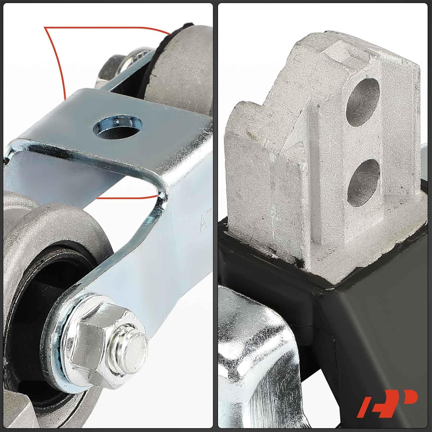 A-Premium 2PCS Engine Motor and Torque Strut Mount Kit Compatible with Volvo XC90 2003-2006, S60 2009, XC70 2003-2007, S80 2004-2006, V70 2001-2007, 2.3L 2.4L 2.5L, Replace# 9141402