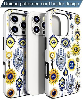 for iPhone 13 Pro Case - Blue Evil Eyes Collection