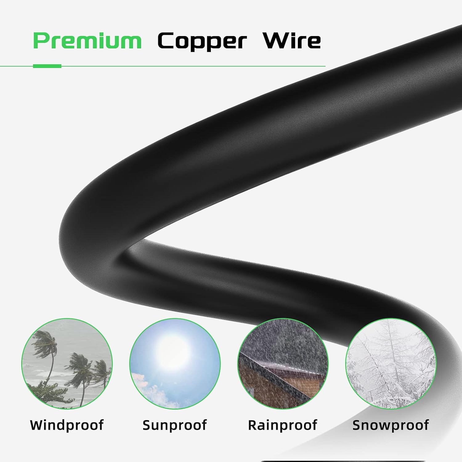 Bateria Power 100FT Red and Black 10AWG Solar Extension Cable, 2Pack, Tinned Copper, IP67 Waterproof, UL94 V-0 Flame Retardant, 25 Years Service Life, Suitable for Solar Panels, Inverters/Batteries