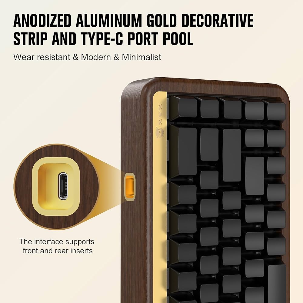 ヨ*オ様 ベイクマグナム Amazon.com: XVX M68 60% Mechanical Keyboard with Walnut