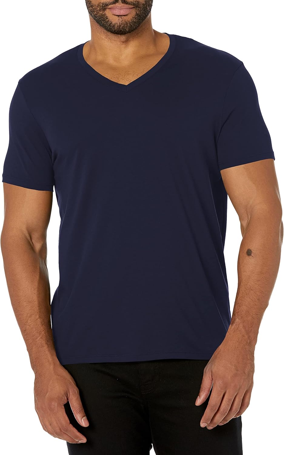 Armani Exchange A|X Men's Basic Pima V Neck Tee | Amazon.com
