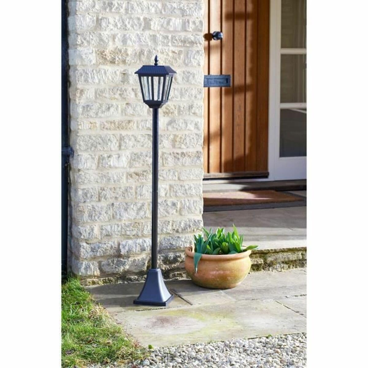 Lampa słupkowa metra 1,3 m 20 lumenów oświetlenie ogrodowe