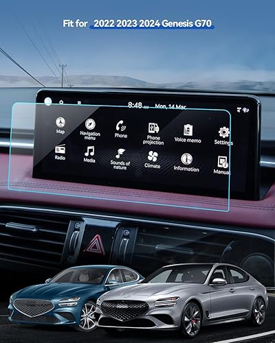 Miniatura 323 de Protector de pantalla de coche para Ford Edge 2024 2025 2023 2022 2021 (SE/SEL/ST-Line/Titanio/ST) Accesorios Protector de pantalla de vidrio