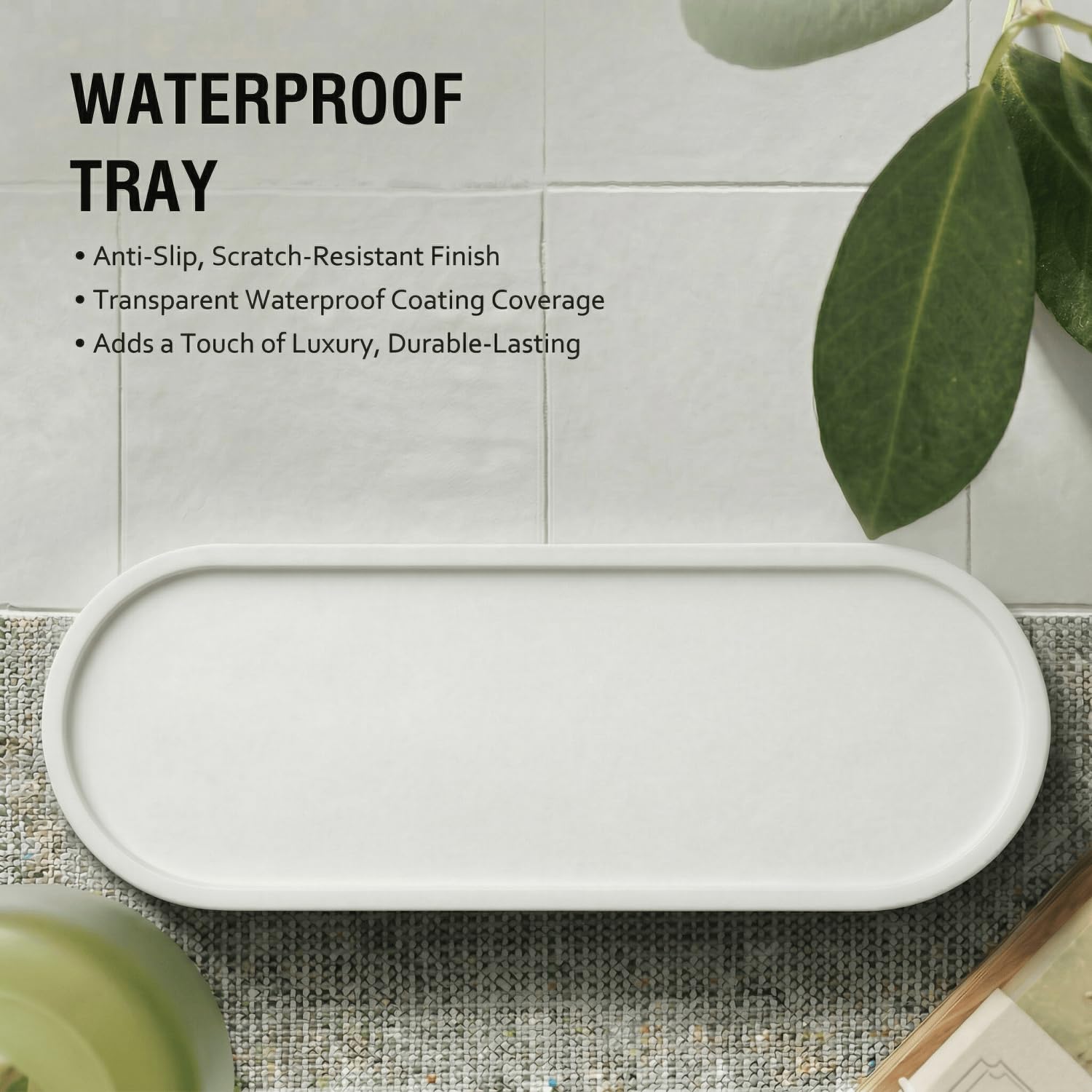 MOMEEMO Flaconi ricaricabili per shampoo e balsamo con vassoio, dispenser per shampoo doccia per doccia, dispenser per bagnoschiuma, dispenser per shampoo, balsamo con pompe in acciaio inossidabile