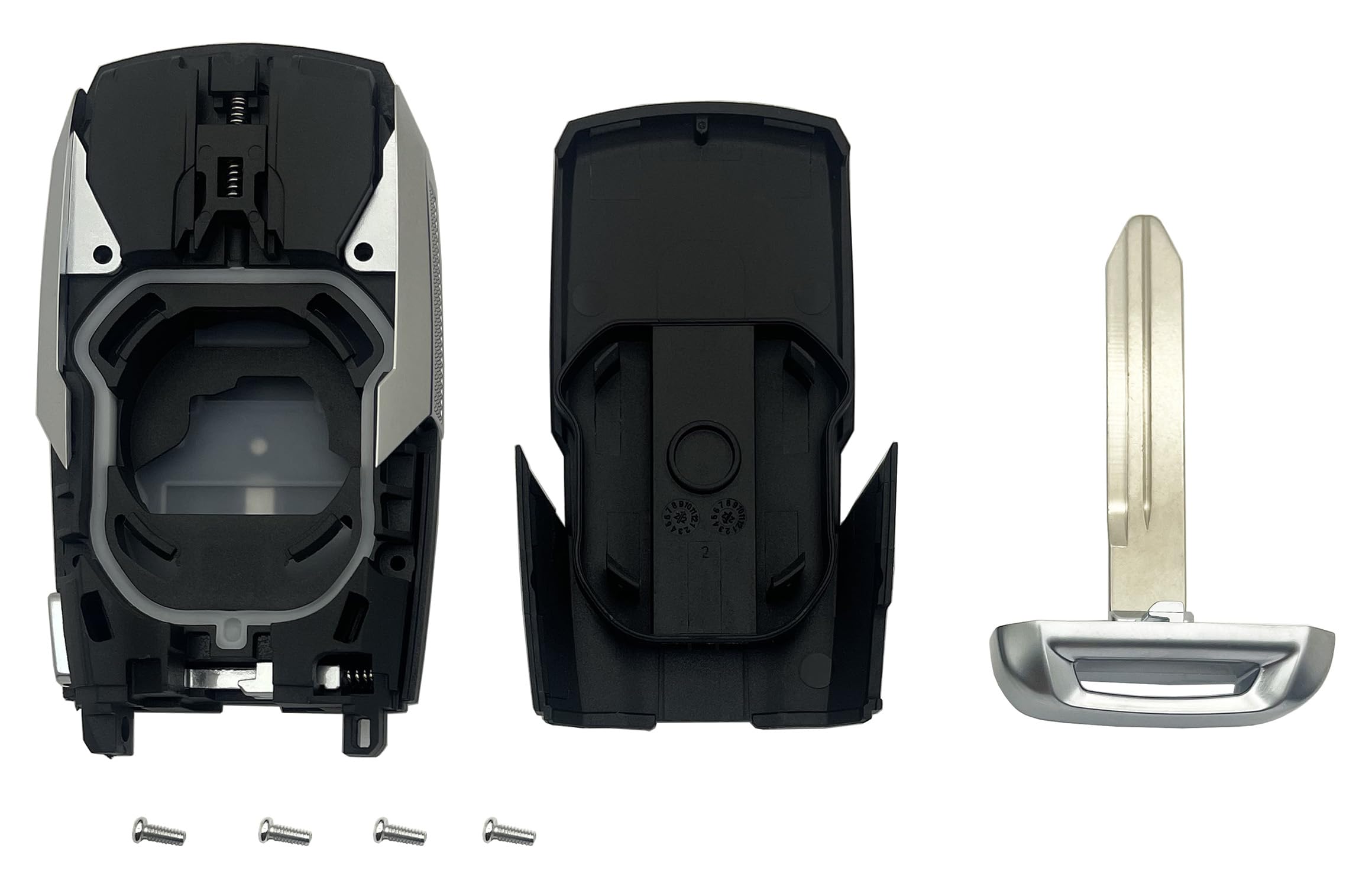 Carcasa De Llavero Inteligente Para Dodge Ram 1500 2019-2022 – 4 Botones, Incluye Llave