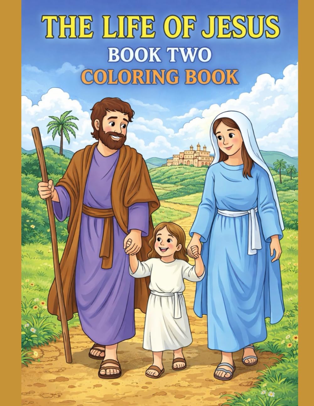 The Life of Jesus Book Two Coloring Book