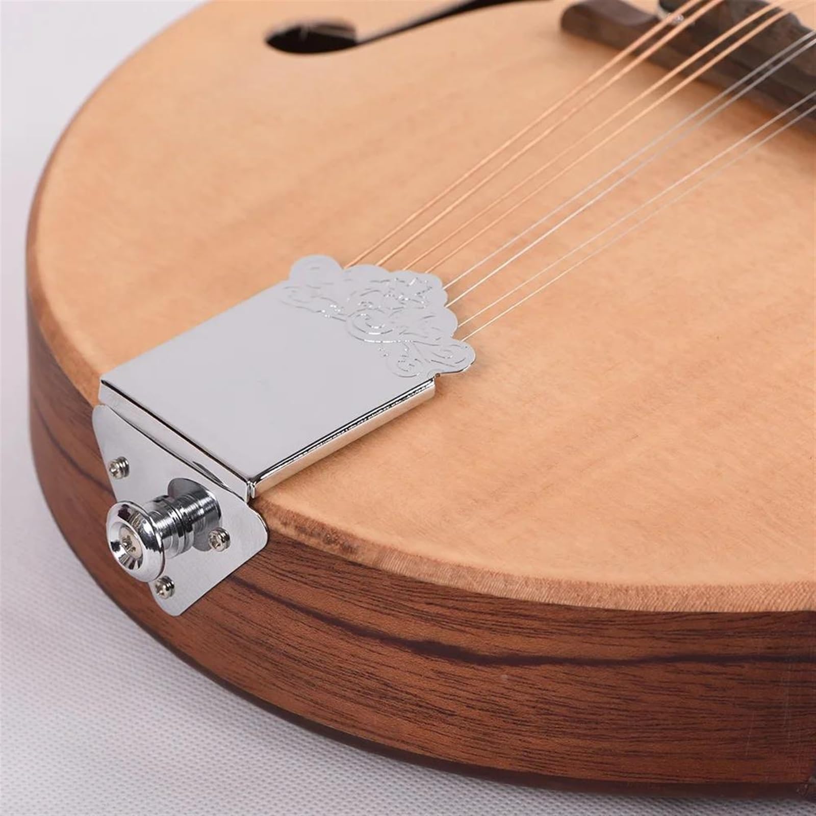 Mandoline Cordes Instrument Mandoline En Forme De F Fabriquée À La Main Avec Table En Épicéa Massif Et Acajou