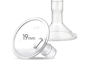 MyFit 19 mm Small Breast Shields Perfect Fit with Medela PersonalFit Breast Pump