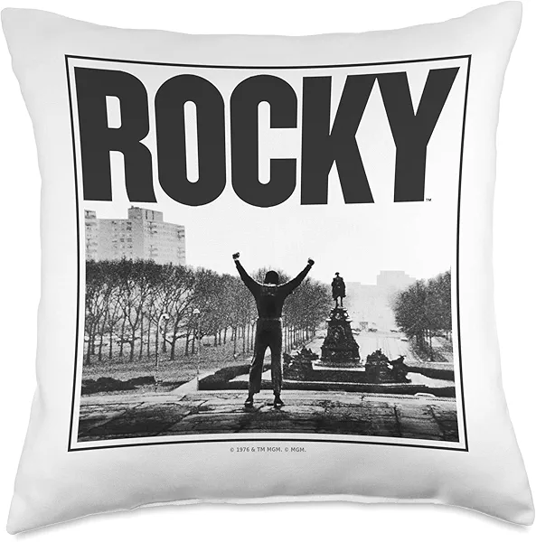 Rocky Top of the Stairs Throw Pillow