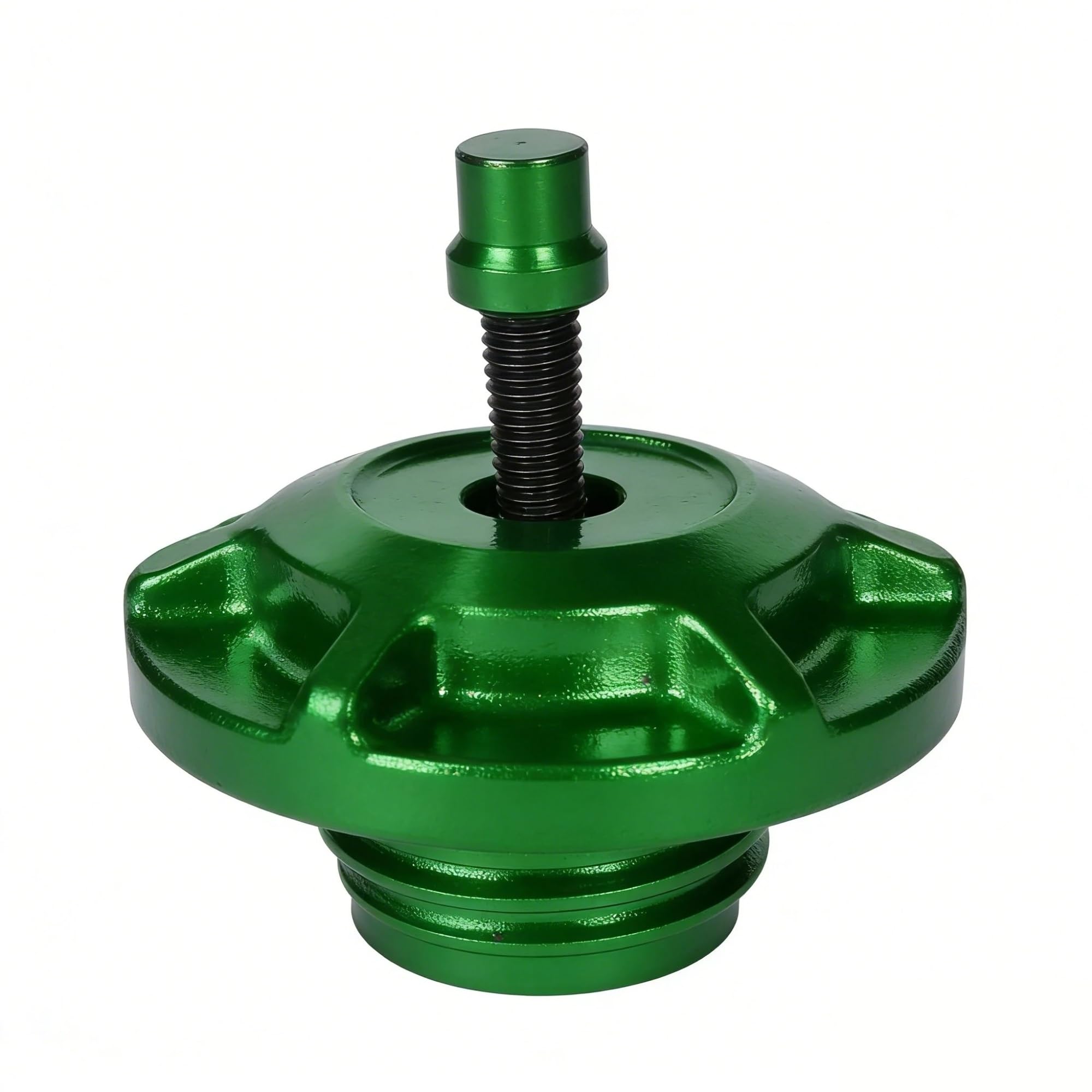 Tappo Serbatoio Carburante Per Tutti I Modelli Softail Sportster Femmina | Tappo Serbatoio Moto Tappo Serbatoio Olio In Alluminio Coperchio Ventilato Universale(Green Fuel Cap)
