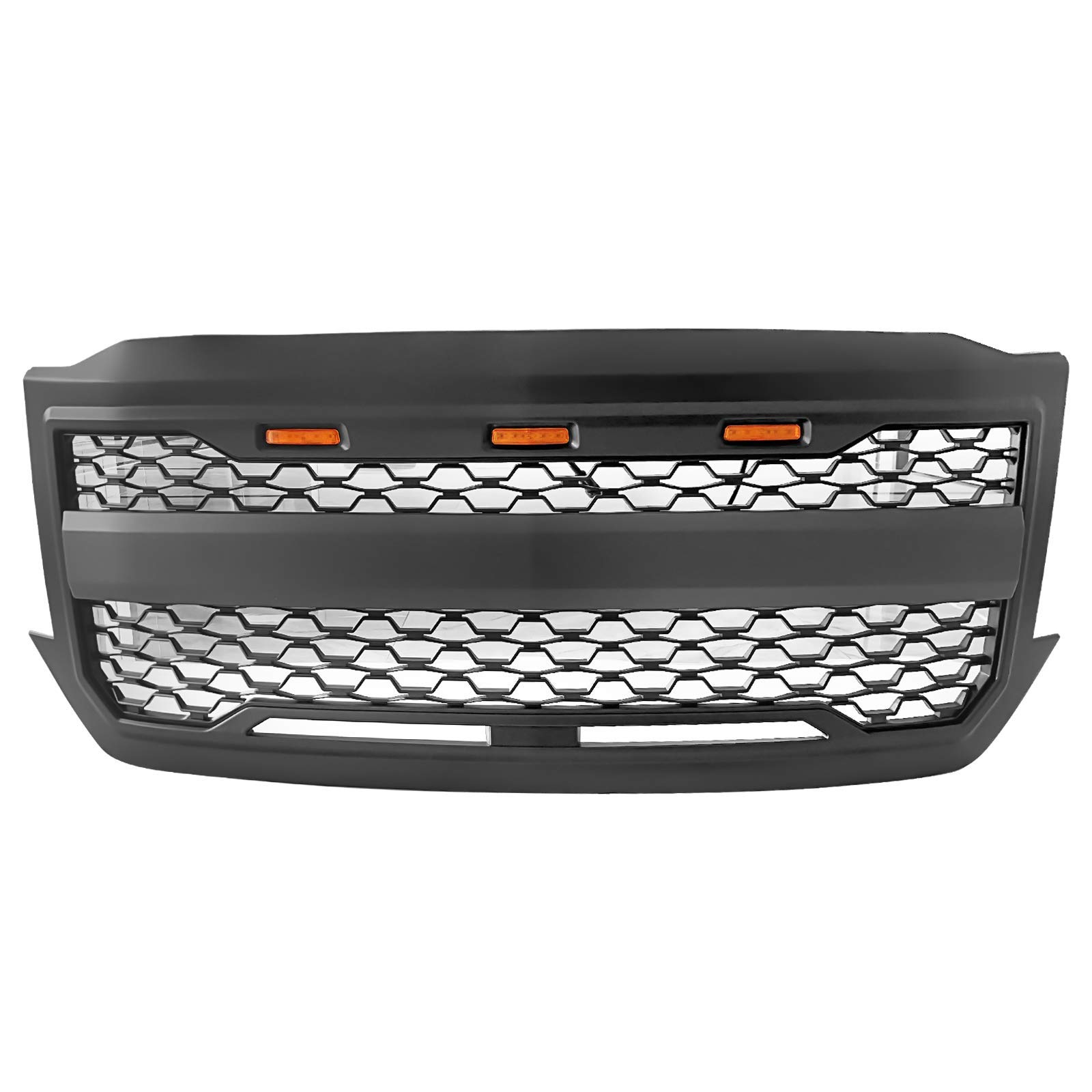 Amazon.com: IKON MOTORSPORTS, Grille Compatible With 2016-2019 