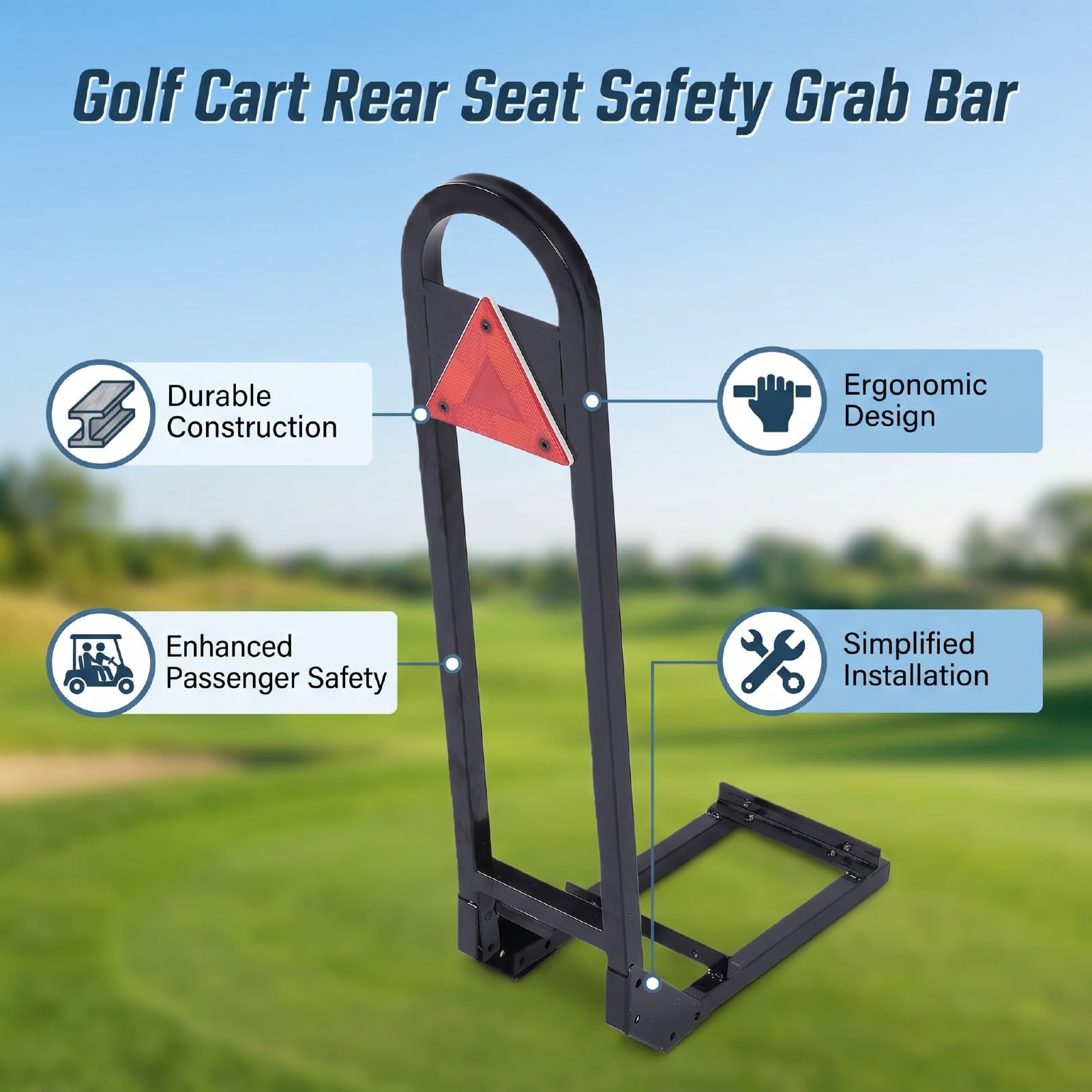 Ajuste Trasero para Carrito de para Barra de Seguridad del Asiento,