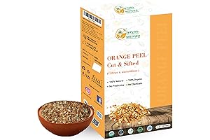 Organic Dried Blood Orange Peel Slices for Culinary & Wellness