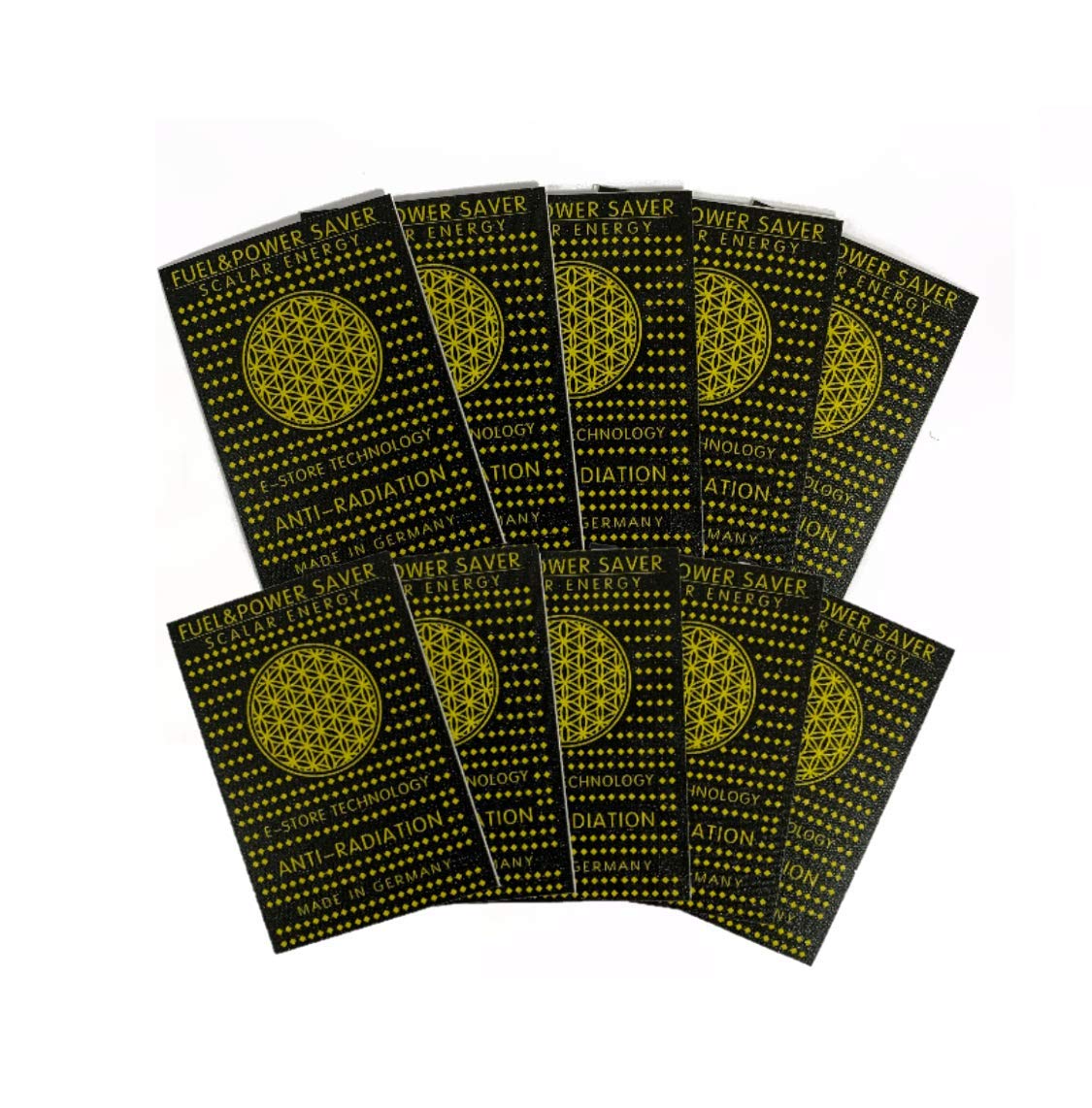 Original Scalar 5G Radiation Protection Stickers (10 Pack) EMF Blocker - Neutralizer - Sheild for Phones Anti-Radiation (10 Pack!)