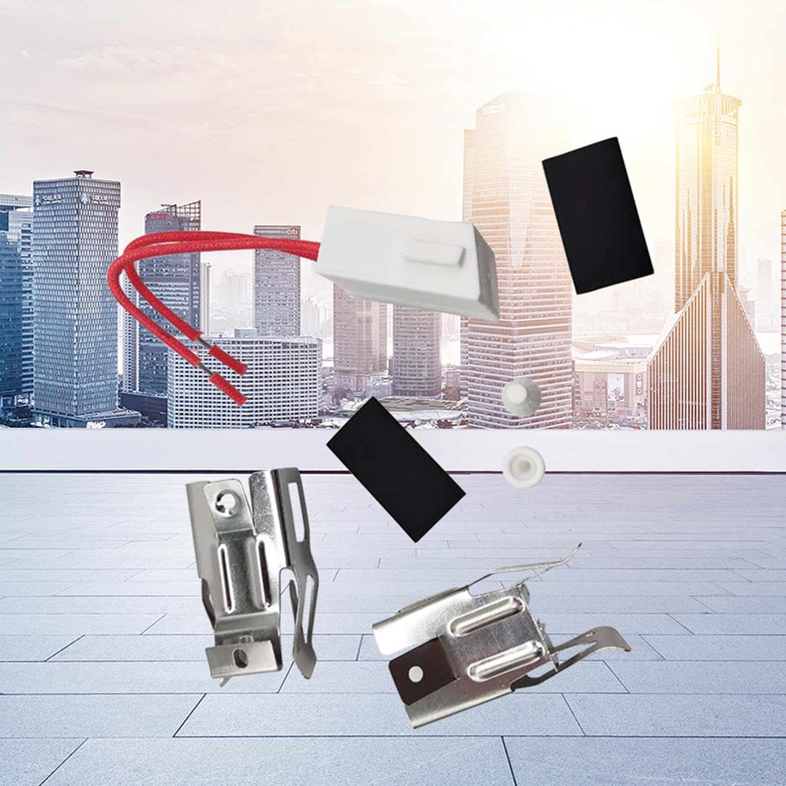 Hqkfuybl 4 Pack Electric Stove Ranges Burners Receptacle Kits 12001676 231625 Ranges Stove Part Plug Receptacle Block Terminals