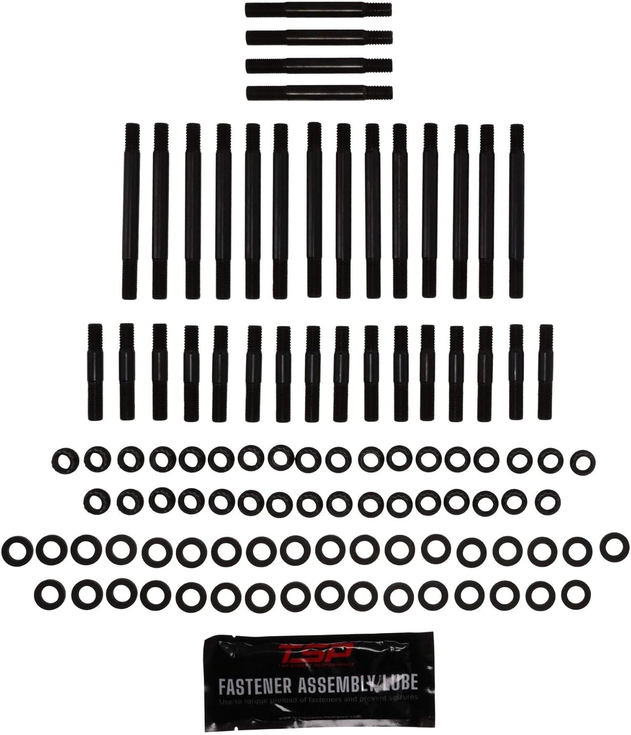 Top Street Performance Pro Series Cylinder Head 12-Point Stud Kit for Chevy Small Block