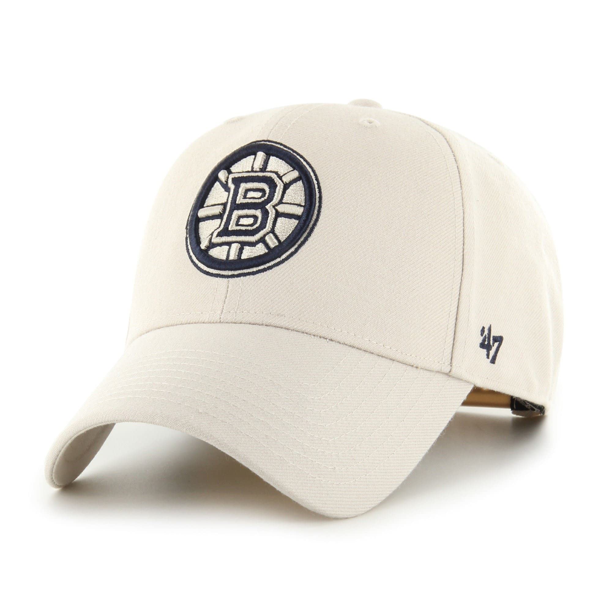 47 Boston Bruins Bone NHL Most Value P. Snapback Cap - One-Size