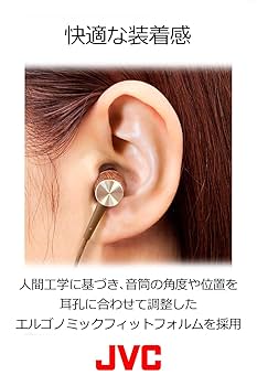 Amazon.co.jp: JVCケンウッド カナル型イヤホン N_W WOOD