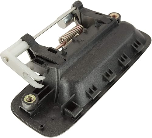 Miniatura 142 de TRQ Manija de la puerta exterior trasera izquierda del lado del conductor negra compatible con Honda Civic 2001-2005