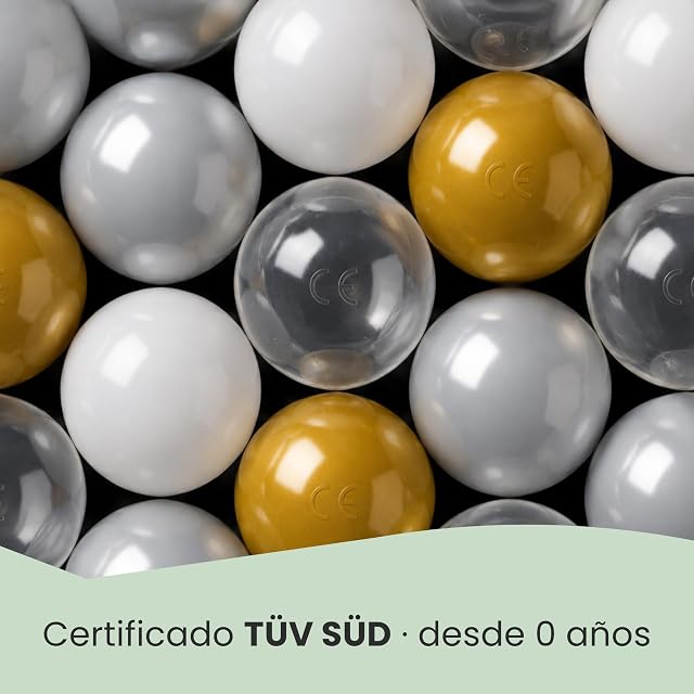 Foto 2 de 8 de LittleTom 200 Bolas de Colores para Piscina Infantil - 5,5cm Bola Plastico