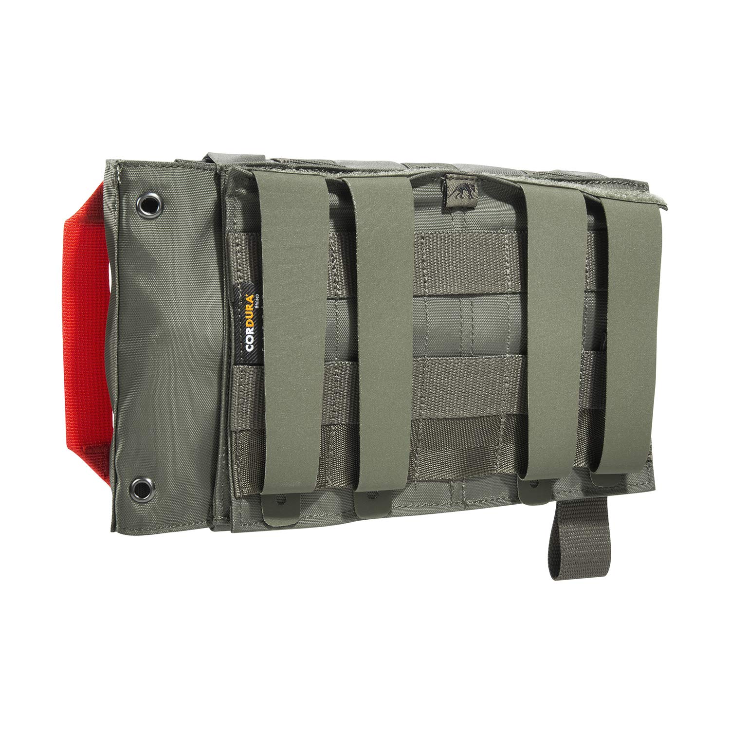 Tasmanian Tiger TT IFAK Pouch VL L L - Bolsa de cinturón de Primeros Auxilios Compatible con Bolsa de cinturón para Senderismo, Viajes, Servicio de policía (Gris Piedra/Oliva) IRR