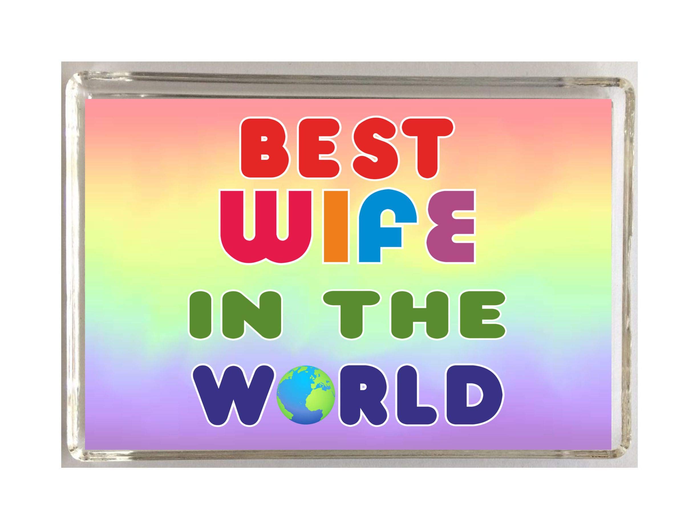 'Clare's Cosmetics' Gift For Wife – Best In The World – Novelty Fridge Magnet Present