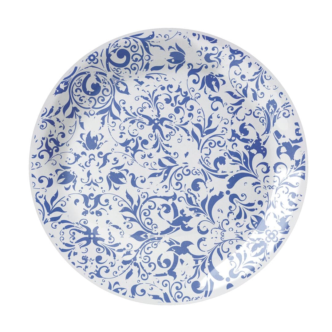 Steelite Ink Legacy Blue Coupe Plate 6inch / 15.25cm, Pack of 12