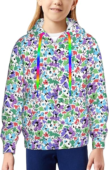 Amazon.com: Sudaderas con capucha y sudaderas de manga larga para jóvenes y  jóvenes, sudaderas con capucha y cuello : Ropa, Zapatos y Joyería