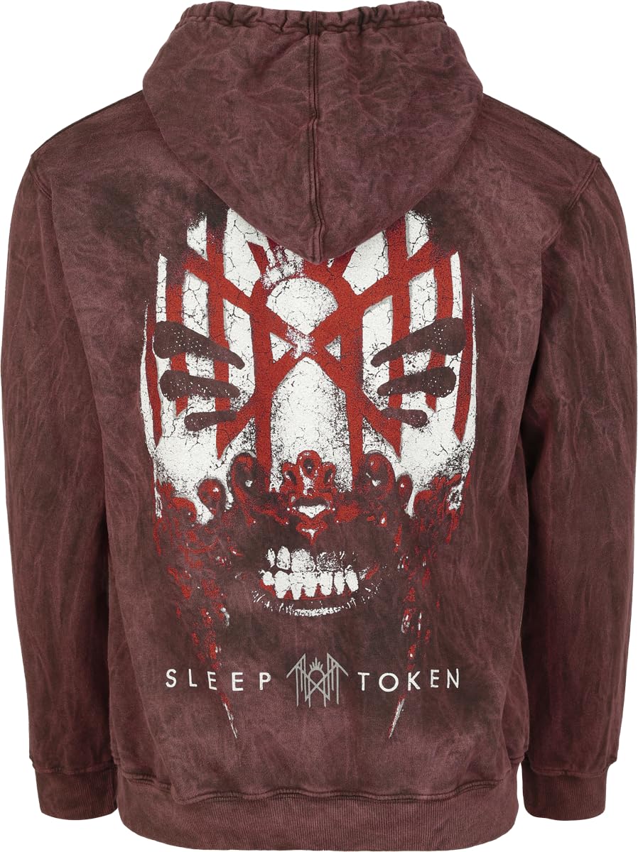 Sleep Token Vessel Männer Kapuzenpullover rot Band-Merch, Bands