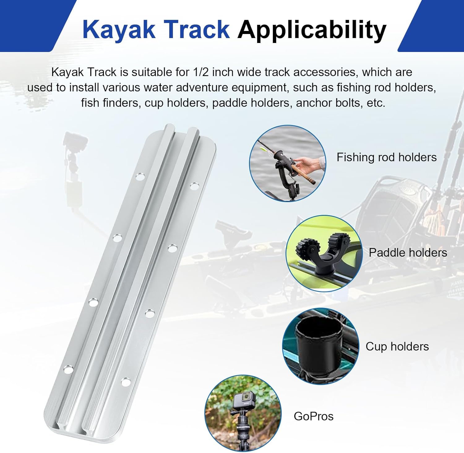 Kayak Track Kayak Rail Accessories Mount