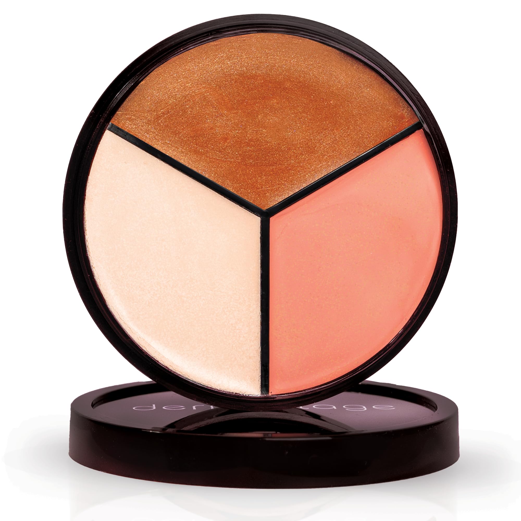 Cheek Palette: Bronzer, Highlighter, Blush Palette for Dewy Skin, Lit from Within , 10g/.35oz