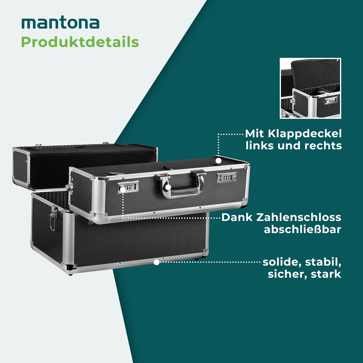 Mantona Foto-Equipment-Koffer