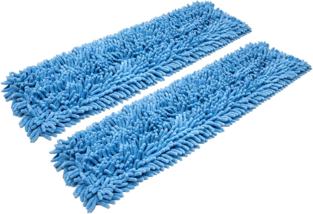 Real Clean 24 Inch Chenille Microfiber Wet Mop Pad (Pack of 2)