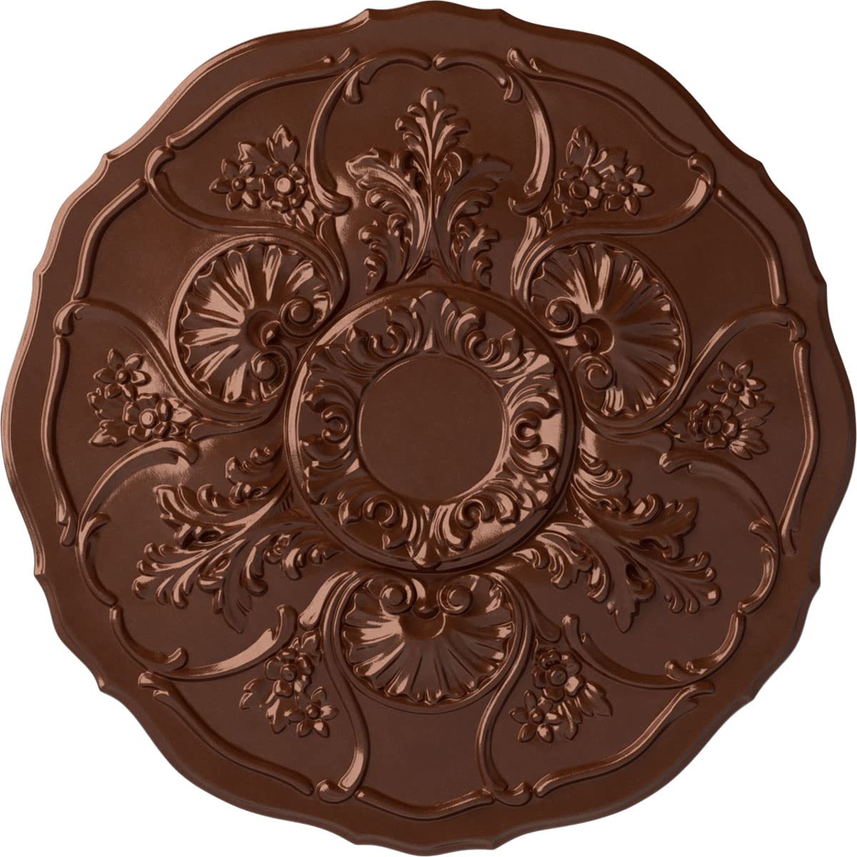 Ekena Millwork CM22CNCPS Cornelia Ceiling Medallion, Copper Penny