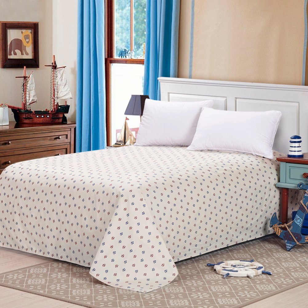 Toile de coton d'exception 180x230cm drap frais élégant matelassé
