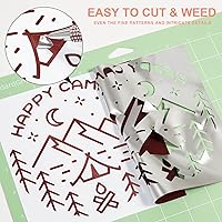 Vista 2 de VINYL FROG Vinilo adhesivo metálico mate, rollo de vinilo permanente metálico granate, 12 pulgadas x 6 pies, vinilo adhesivo satinado metálico