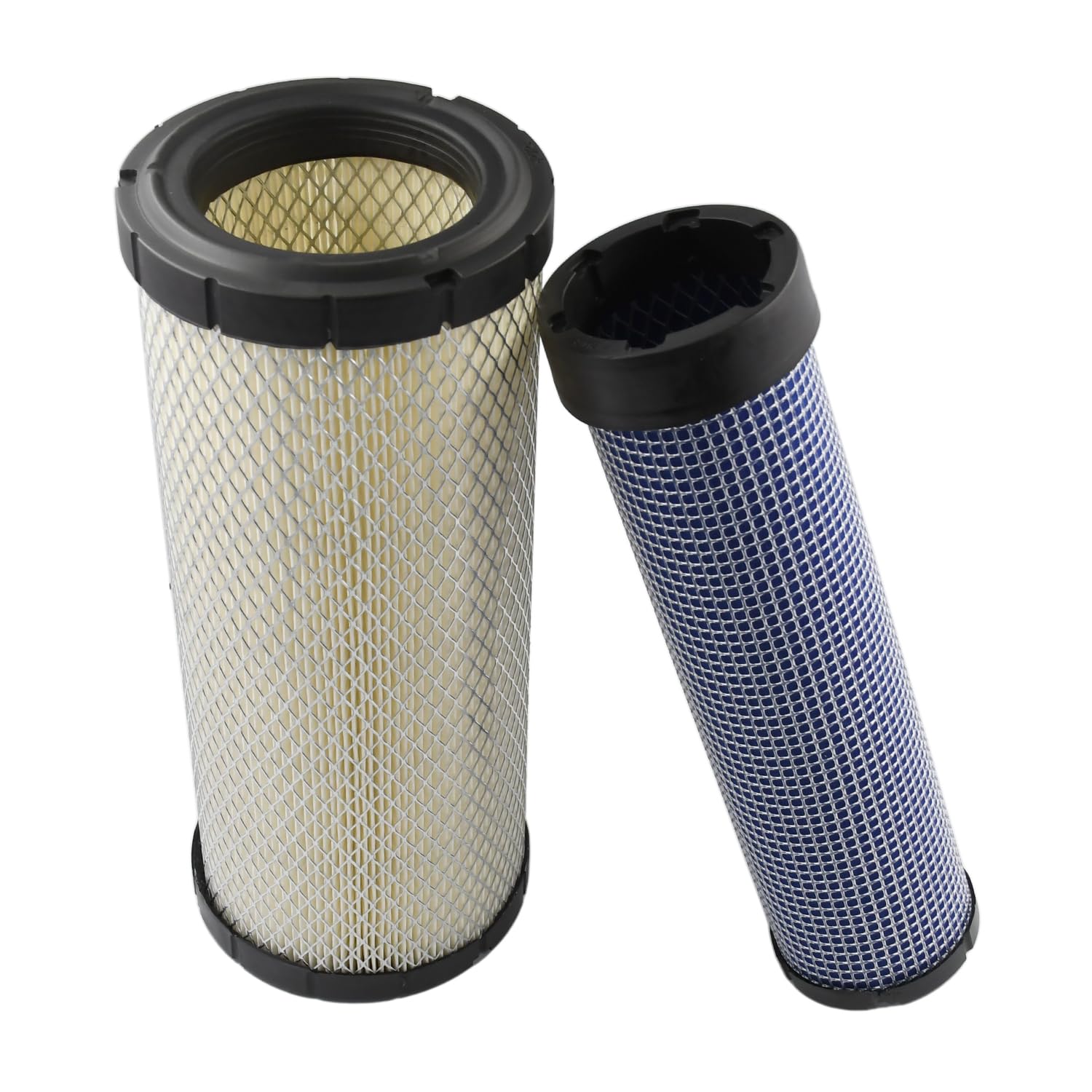 P822768 Kit filtro aria P822769 RE68048 RE68049 46489 46490 Compatibile con trattore John Deere 110 1600 1620 3120 3203 3245C 3320 3520 3720 4105. Escavatore 5103 5105 5200 75C 80C 60D