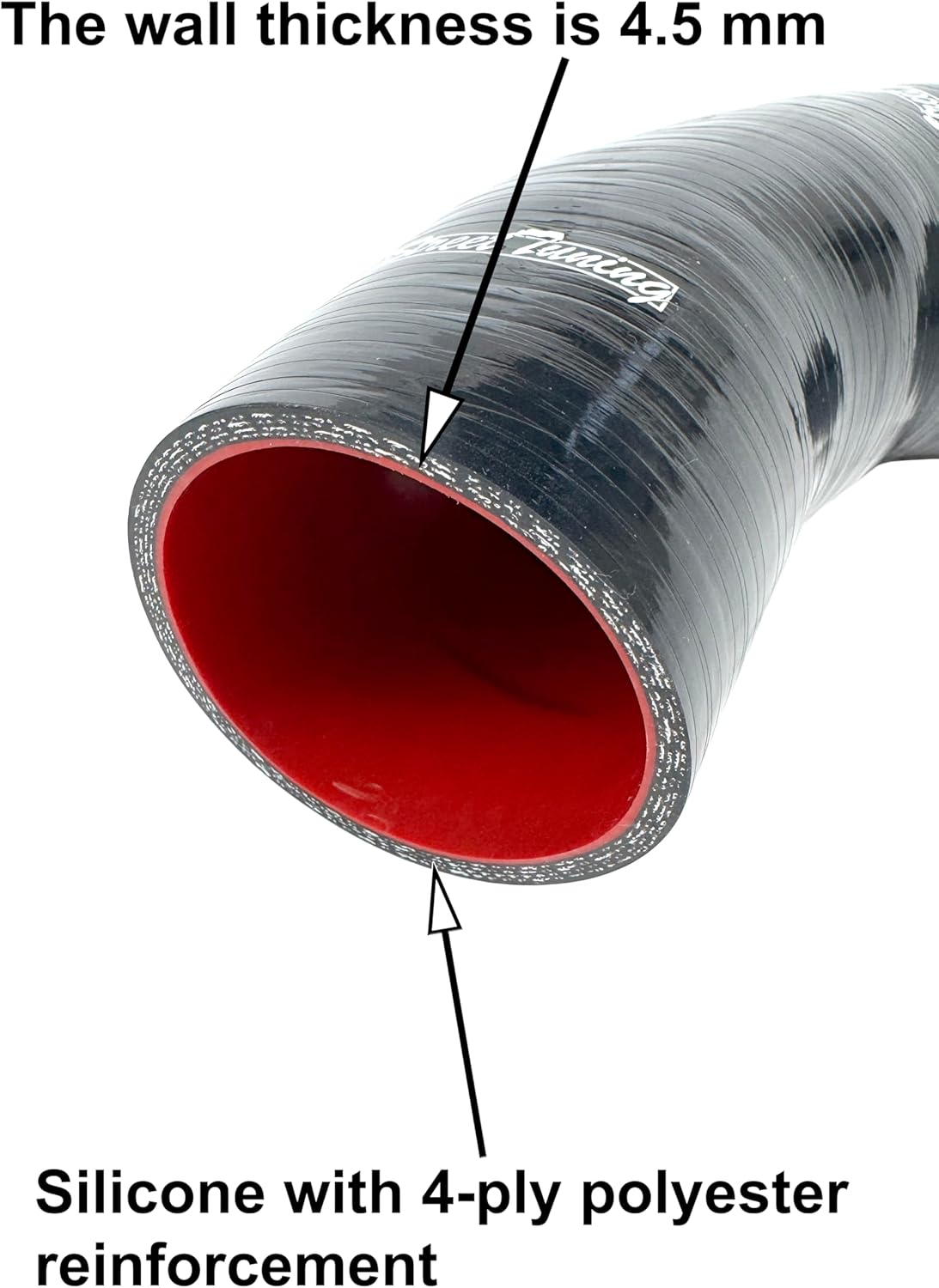 Silicone Intake Boots Hose for BMW 3 Series E90/E92 2006-2013, 1 Series E82/E88, Compatible with N52 Engine, Black