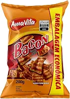 SALGADINHO DE TRIGO SABOR BACON 200G AMAVITA